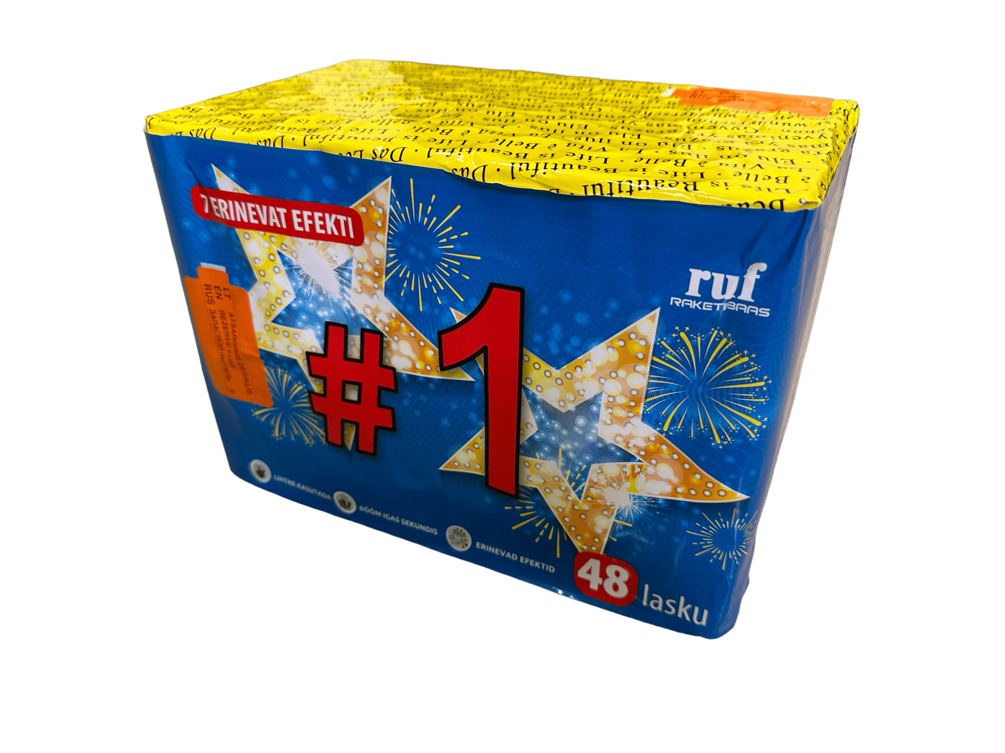Üllatuslik ilutulestik “#1”,  laske 48