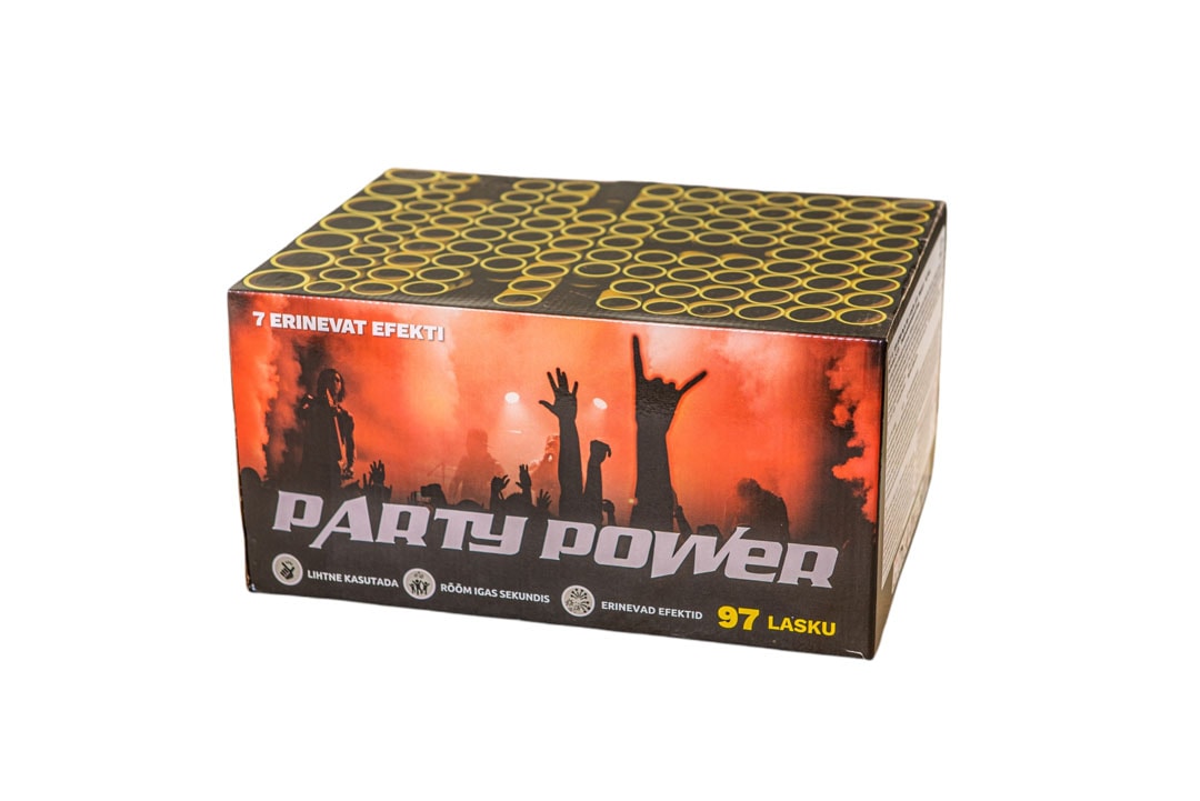 Meeldejääv 97-lasuline “Party Power”